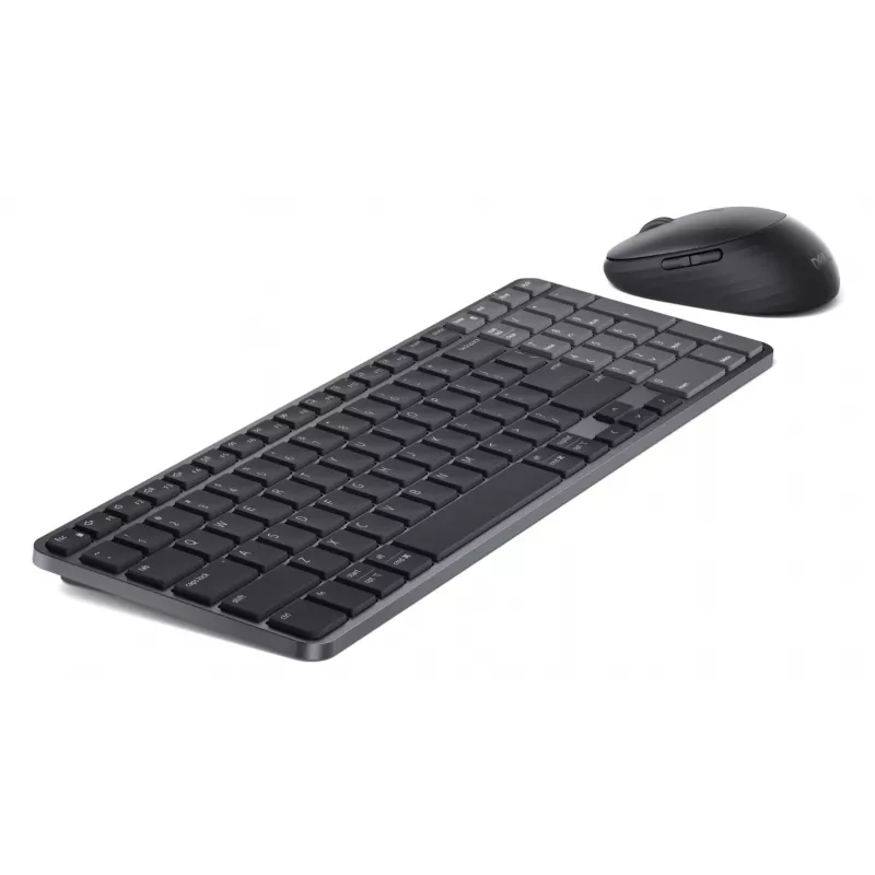Dell Pro 7 Įkraunamas Kompaktiškas Klaviatūros ir Pelės Rinkinys - KM746 - Lietuviškas (QWERTY) - Titan Gray