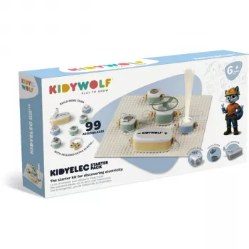 KIDYWOLF elektros eksperimentų rinkinys 11 dalių