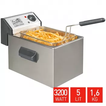 FRITEL Profi Deep Fryer 5L 3200W Grey