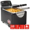 Fritel Turbo SF 3 litrų nerūdijančio plieno gruzdintuvas FRITEL