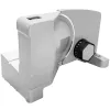 Fritel SL 3657 elektrinė pjaustyklė, 150 W, nerūdijančio plieno peilis, 170 mm, 0–15 mm pjovimo storis, sidabrinė/juoda