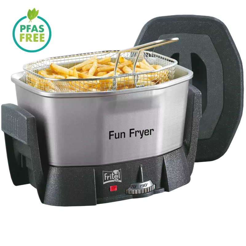 Fritel Starter gruzdintuvas 1.5L 1400W juodas/grey/sidabrinis