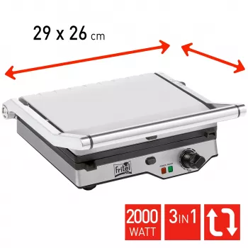 FRITEL GR 2275 Contact Grill Stainless Steel