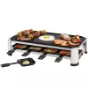 FRITEL RG 2170 Raclette Grill nerūdijančio plieno/chromuotas/juodas, 1200 W, 8 asmenims