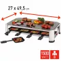 FRITEL SG 2180 Raclette Stainless Steel/Chrome Black