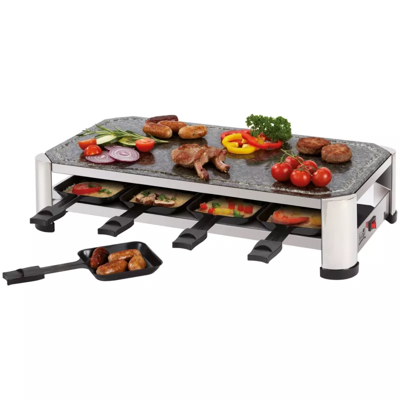 FRITEL SG 2180 Raclette Stainless Steel/Chrome Black