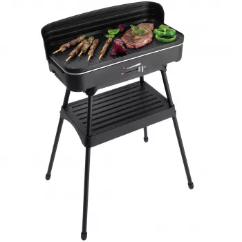 Elektrinė kepsninė su stovu FRITEL Starter BBQ 2246, 2200 W, juoda