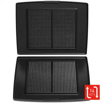 FRITEL Waffle Plate Set (3 vnt., nelimpanti danga)