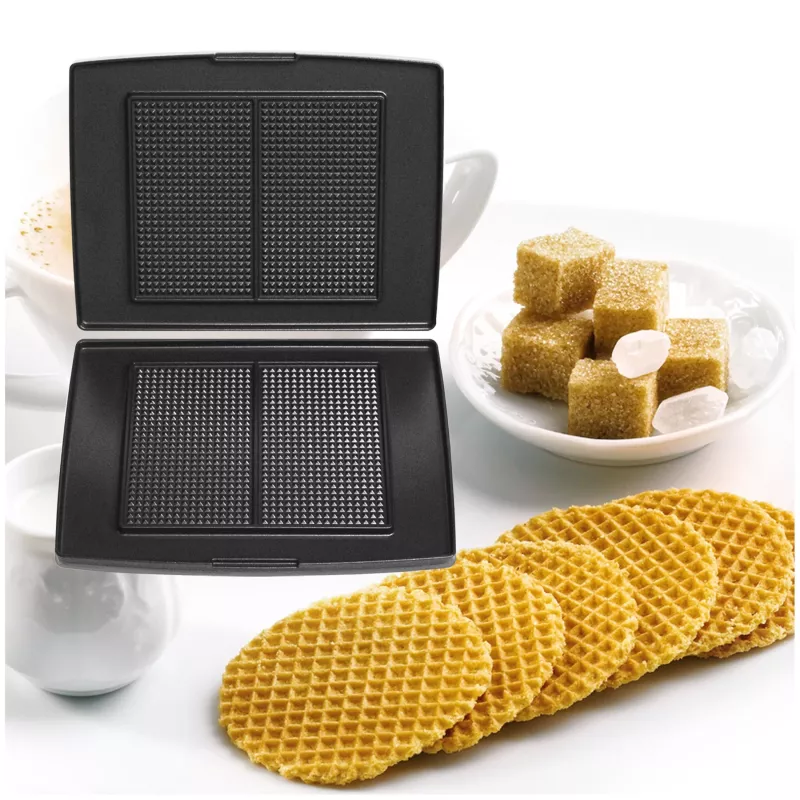 FRITEL Waffle Plate Set (3 vnt., nelimpanti danga)