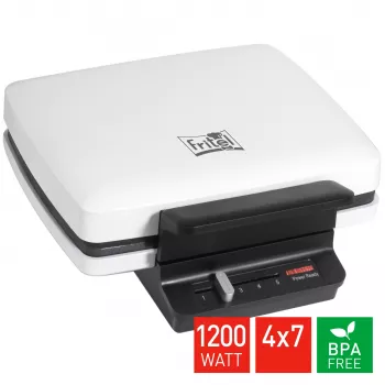 Vafelinė FRITEL WA 1230 4x7 Balta
