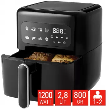Fritel SnackTastic 4303 Oro gruzdintuvė 1200W Juoda