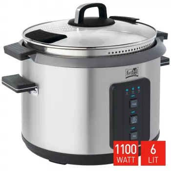 FRITEL Family RC 1377 Ryžių viryklė 1,1 kW Nerūdijantis plienas