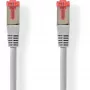 Nedis Cat6 S/FTP RJ45 Patch Cable 5,00 m Grey Round PVC Hanger