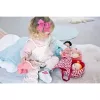 Lilliputiens Anais kūdikėlio lėlė su krepšeliu, apranga ir antklodėle