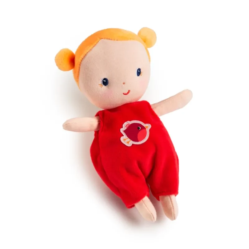 Lilliputiens Baby Doll Set Aghate with Basket, Outfit and Blanket