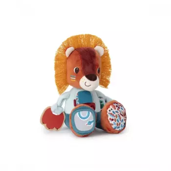 Lilliputiens Multi-Activity Plush Toy Jack the Lion 9m+