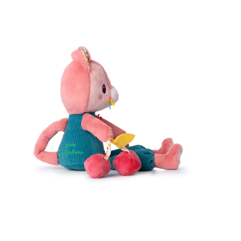 Lilliputiens Jeanne the Cat Multifunctional Activity Plush Toy 9m+