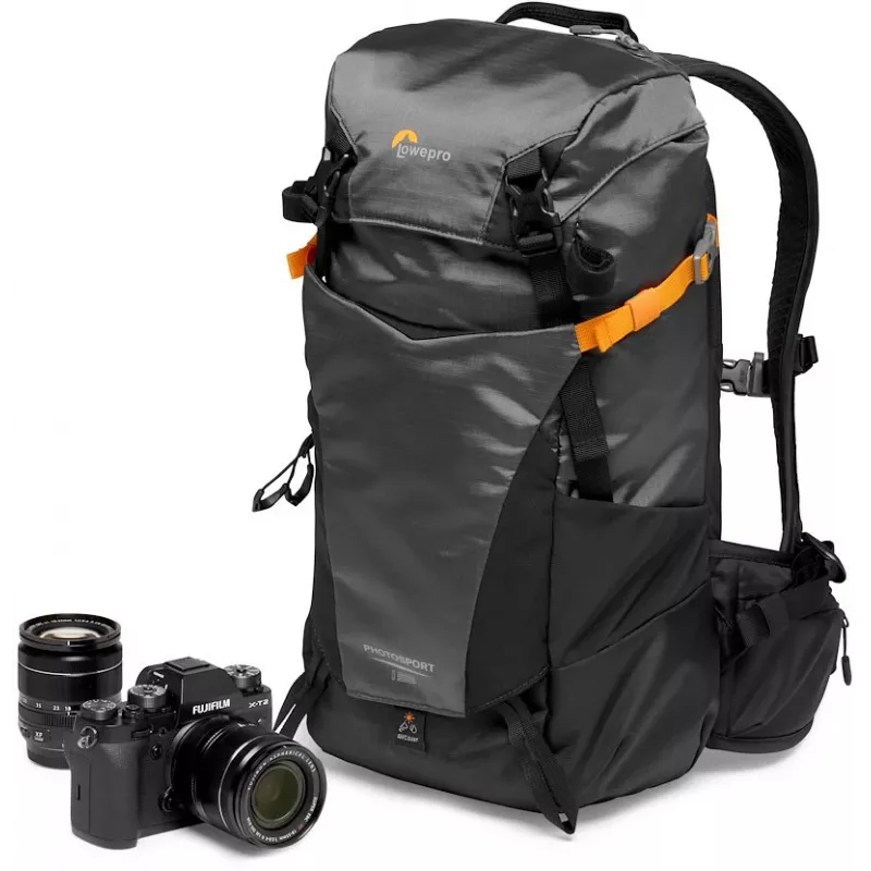 Lowepro PhotoSport BP 15L AW III tamsiai pilka fotoaparato kuprinė