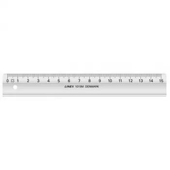 Simplex Linex 1015M Linijinis Matuoklis 15 cm Pilka SAN