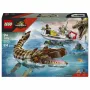 LEGO Jurassic World 76974 Misija laive ir mozazauro modelis