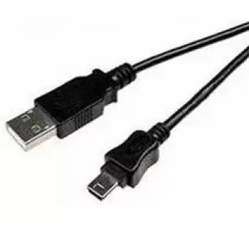 Honeywell USB kabelis USB Type-A kištukas – Mini-USB Type-B kištukas 1,8 m juodas, skirtas Datamax-ONeil RL4