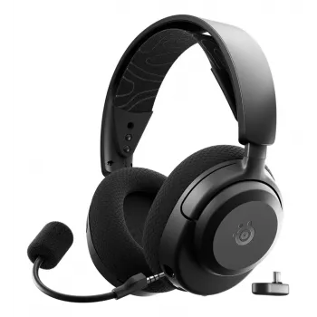 „SteelSeries Arctis Nova 3“ laidinis žaidimų ausinių komplektas – juoda