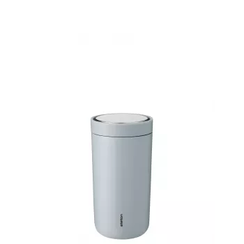 Stelton To Go Click Travel Mug 0.2 L Blue Stainless Steel