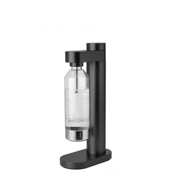 Stelton Brus Carbonator Black Metallic