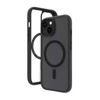 dbramante1928 Grenen galinis dangtelis, skirtas „Apple iPhone 15 Pro Max“ – juodas, suderinamas su MagSafe, iš perdirbto plastiko