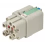 HARTING Han Q12-F-QL moteriškasis įdėklas, 12 kontaktų, Quick-Lock prijungimas, 1,5 mm²