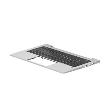 HP N01933-A41 Belgijos AZERTY apšviesta nešiojamojo kompiuterio klaviatūra – juoda