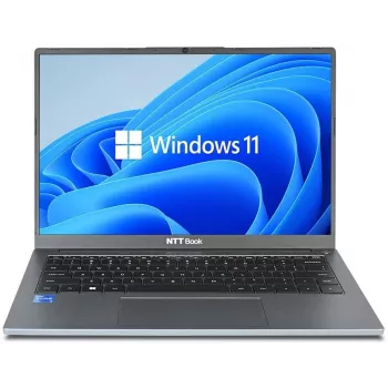 NETATMO NTT® Book B14IP 14.0 nešiojamas kompiuteris – Intel Core i5-1235U, 8 GB RAM, 256 GB SSD, Windows 11 Home