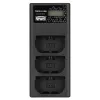 Newell CD-USB-C Triple-Channel Įkroviklis, skirtas Canon LP-E6 baterijoms