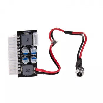Akyga AK-CA-38 PICO PSU DC/ATX maitinimo adapteris 80W 20+4pin P4 SATA Molex Mini-ITX