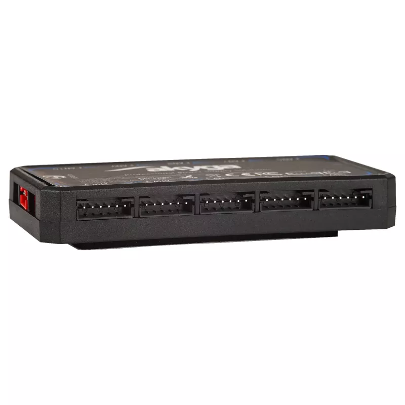 Akyga AK-CA-73 RGB ventiliatorių valdiklis su nuotolinio valdymo pulteliu, 12 jungčių (10 ventiliatorių + 2 LED juostos), Molex maitinimas