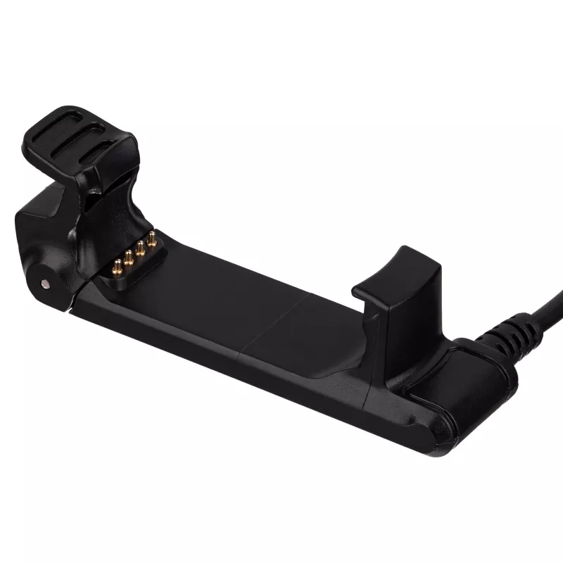 Akyga AK-SW-19 USB įkrovimo kabelis su spaustuku Garmin Forerunner 220, 1 m, juodas