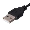 Akyga AK-SW-19 USB įkrovimo kabelis su spaustuku Garmin Forerunner 220, 1 m, juodas