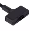 Akyga AK-SW-23 magnetinis USB įkrovimo kabelis Fitbit Ionic, 1 m, juodas