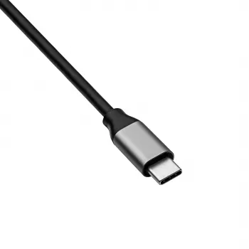 AKYGA AK-AD-66 USB-C Hub iki 3x USB 3.0 su Gigabit Ethernet 15 cm