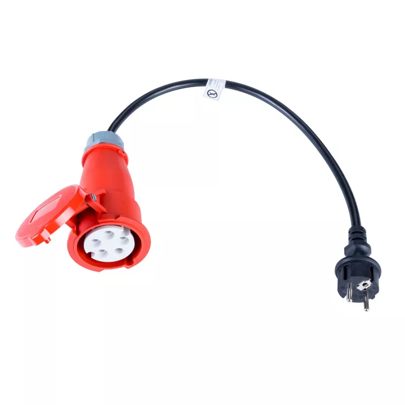 Akyga AK-SC-E06 adapteris CEE 7/7 į 5 kontaktų 16A