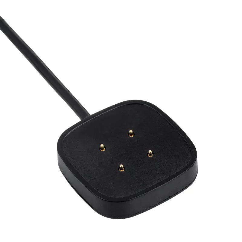 Akyga AK-SW-27 magnetinis USB įkrovimo kabelis Fitbit Versa 3 / Sense, 1 m, juodas