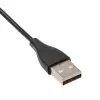 Akyga AK-SW-27 magnetinis USB įkrovimo kabelis Fitbit Versa 3 / Sense, 1 m, juodas