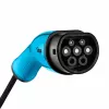 Akyga AK-EC-20 nešiojamas elektromobilio įkroviklis, Type 2, UK kištukas (BS 1363), vienfazis, 13 A, 3 kW, LCD, 5 m