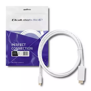 Qoltec USB 3.1 Type C Male to HDMI A Male Cable 2m 4K 60Hz