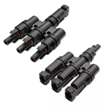 Qoltec MC4 T-Type Branch Connector Set 1000V 30A