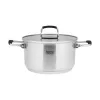 TEESA COOK PRIME 6 dalių puodų rinkinys, nerūdijantis plienas, tinka indukcijai