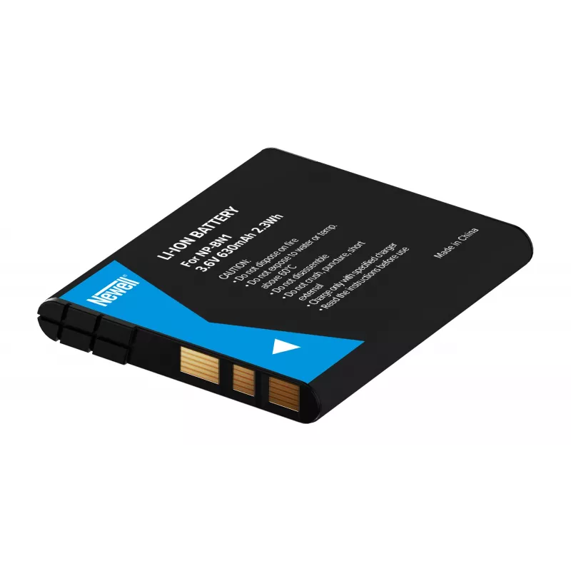 Newell pakaitinė baterija NP-BN1 Sony fotoaparatams, 630mAh, 3.7V, ličio jonų, juoda