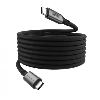 Newell Magnetic USB-C į USB-C 3.2 Gen 2 laidas - 1 m, Graphite