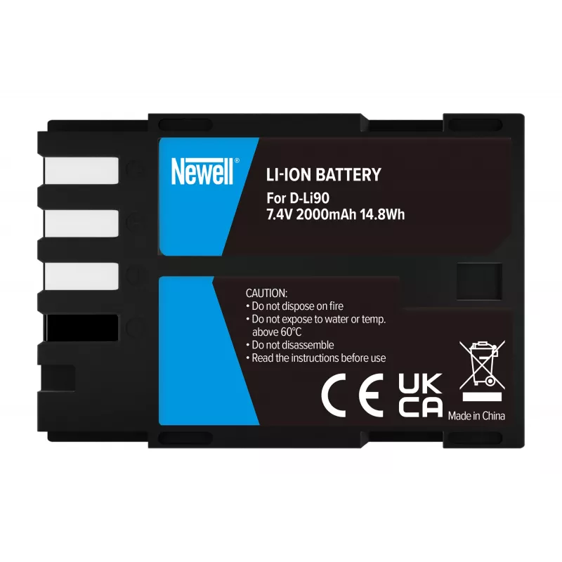 Newell Replacement Battery D-Li90 for Pentax