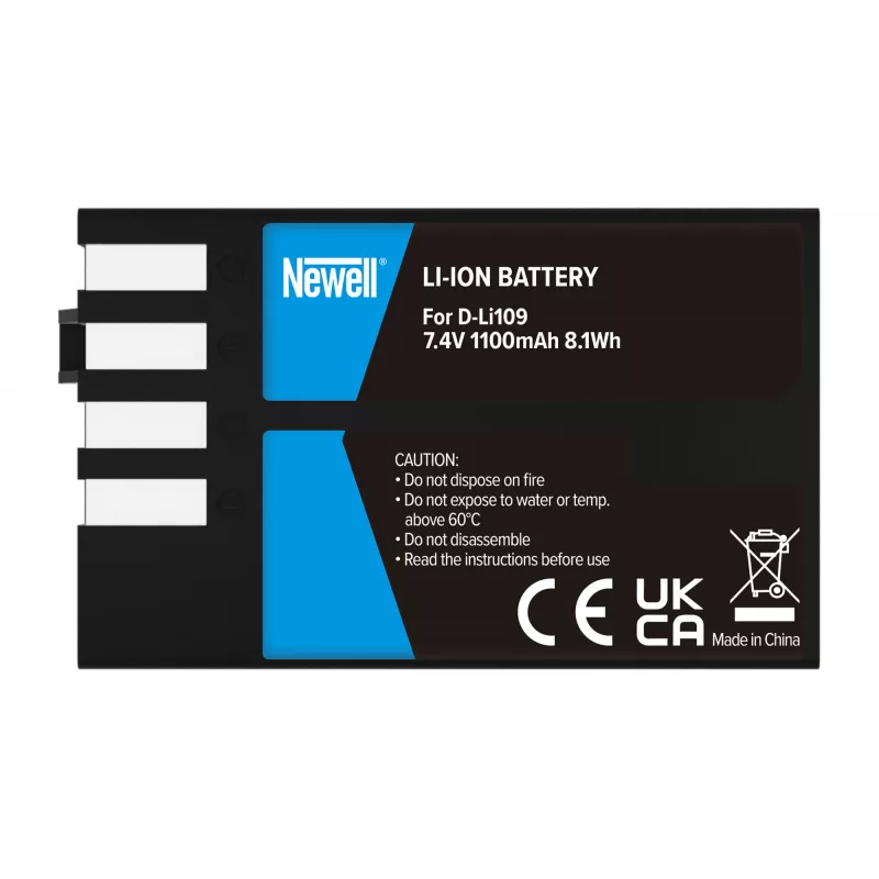 Newell Replacement Battery D-Li109 for Pentax